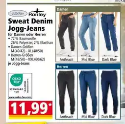 Norma Ronley Sweat Denim Jogg-Jeans Angebot