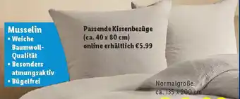 Lidl Kissenbezüge Angebot