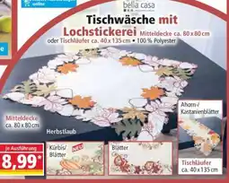 Norma Tischwäsche mit Lochstickerei Angebot