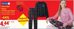Lidl Esmara Kids Pyjama mit Hose aus Flanell Angebot