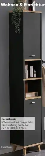 Lidl Livarno Bad-Hochschrank Angebot