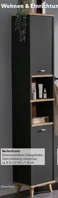 Lidl Livarno Bad-Hochschrank Angebot