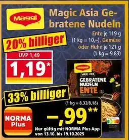 Norma Magic Asia Gebratene Nudeln Angebot