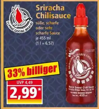 Norma Sriracha Chilisauce Angebot