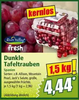 Norma Dunkle Tafeltrauben Angebot