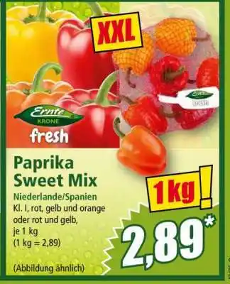 Norma Paprika Sweet Mix Angebot