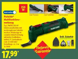 Lidl Parkside Multifunktions- werkzeug Angebot