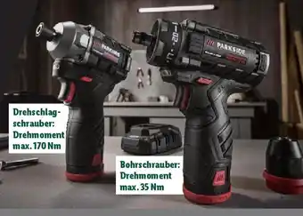 Lidl Parkside Performance Akku-Bohrschrauber Starterset 12V Angebot