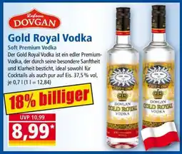 Norma Gold Royal Vodka Angebot