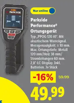 Lidl Parkside Performance Ortungsgerät Angebot