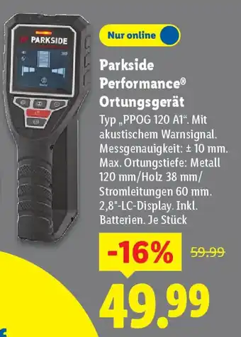 Lidl Parkside Performance Ortungsgerät Angebot