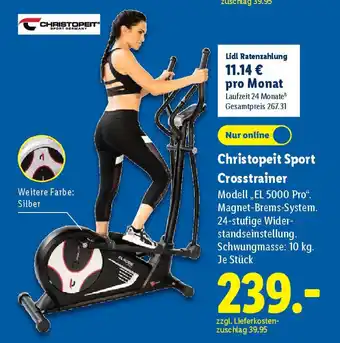 Lidl Christopeit Sport Crosstrainer Angebot