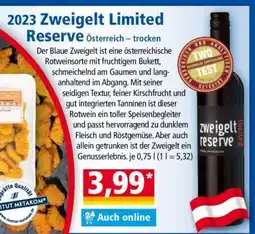 Norma 2023 Zweigelt Limited Reserve Angebot