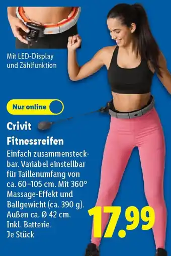 Lidl Crivit Fitnessreifen Angebot