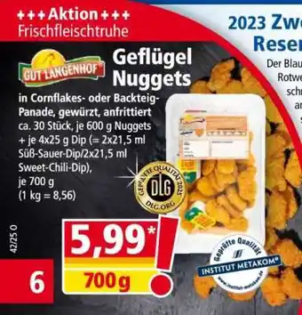 Norma Geflügel Nuggets Angebot