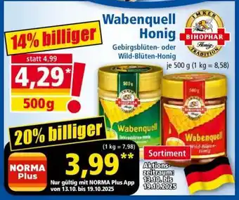 Norma Wabenquell Honig Angebot