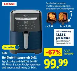 Lidl Tefal Heißluftfritteuse mit Grill Angebot