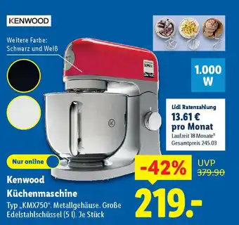 Lidl Kenwood Küchenmaschine Angebot