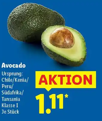 Lidl Avocado Angebot