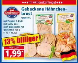 Norma Gebackene Hähnchenbrust Angebot