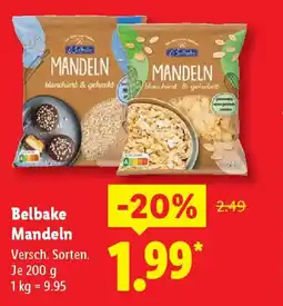 Lidl Belbake Mandeln Angebot
