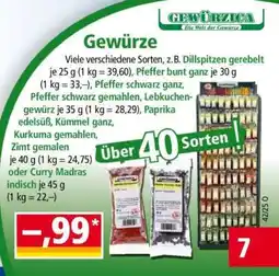 Norma Gewürze Angebot