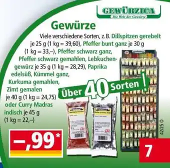 Norma Gewürze Angebot