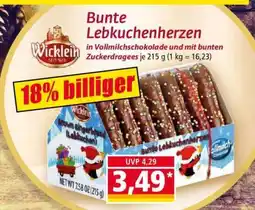 Norma Bunte Lebkuchenherzen Angebot