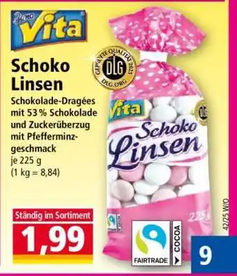 Norma Schoko Linsen Angebot