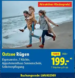 Lidl Ostsee Rügen 7 Nächte Angebot