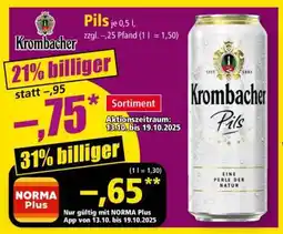 Norma Pils Angebot