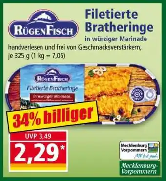 Norma Filetierte Bratheringe Angebot