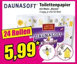 Norma DAUNASOFT Toilettenpapier Angebot