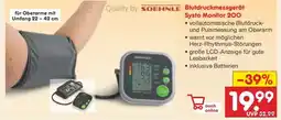 Netto Marken-Discount Blutdruckmessgerät Systo Monitor 200 Angebot