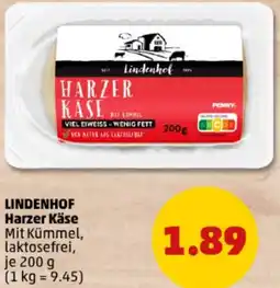 PENNY LINDENHOF Harzer Käse Angebot