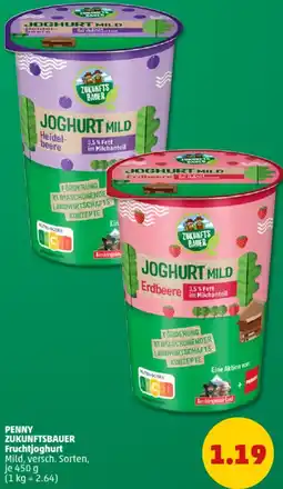 PENNY PENNY ZUKUNFTSBAUER Fruchtjoghurt Angebot