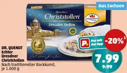 PENNY DR. QUENDT Echter Dresdner Christstollen Angebot