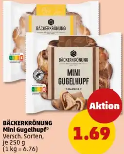 PENNY BÄCKERKRÖNUNG Mini Gugelhupf Angebot
