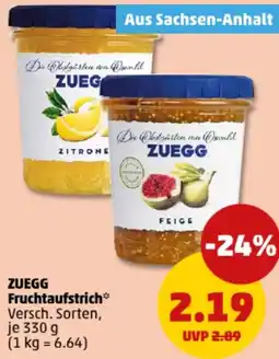 PENNY ZUEGG Fruchtaufstrich Angebot