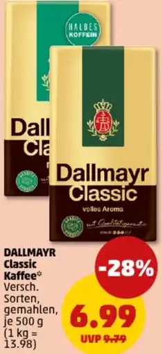 PENNY DALLMAYR Classic Kaffee Angebot