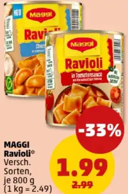 PENNY MAGGI Ravioli Angebot