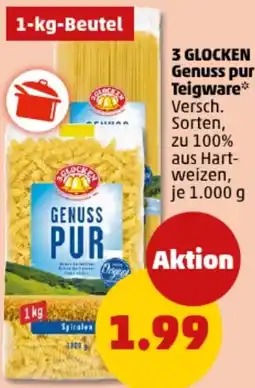 PENNY 3 GLOCKEN Genuss pur Teigware Angebot
