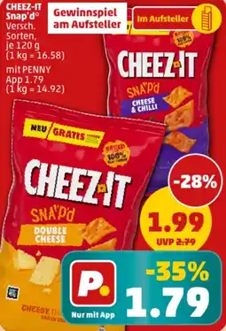 PENNY CHEEZ-IT Snap'd Angebot