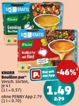 PENNY Knorr Bouillon pur Angebot
