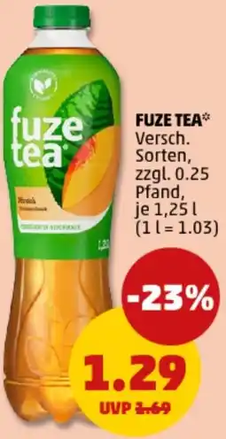 PENNY Fuze tea Angebot
