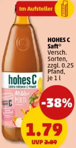 PENNY HOHES C Saft Angebot