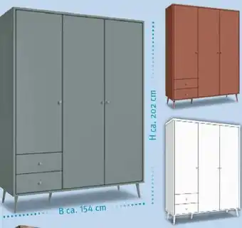 Trends Möbel Kleiderschrank Harlison Angebot