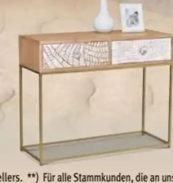 Trends Möbel Sansibar Konsolentisch Amrum Angebot