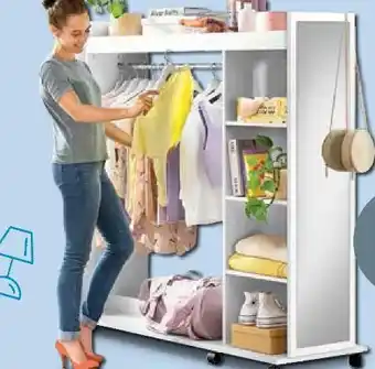 Trends Möbel Self Kleiderwagen Vinnie Angebot