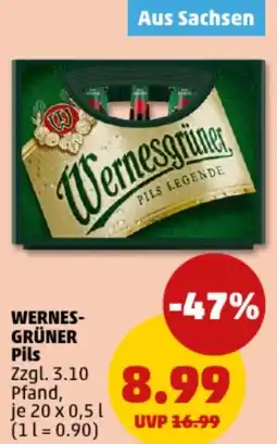 PENNY WERNESGRÜNER Pils Angebot